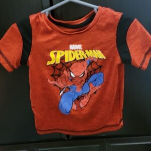 Toddler boys Spider-Man shirt, red, size 24 months